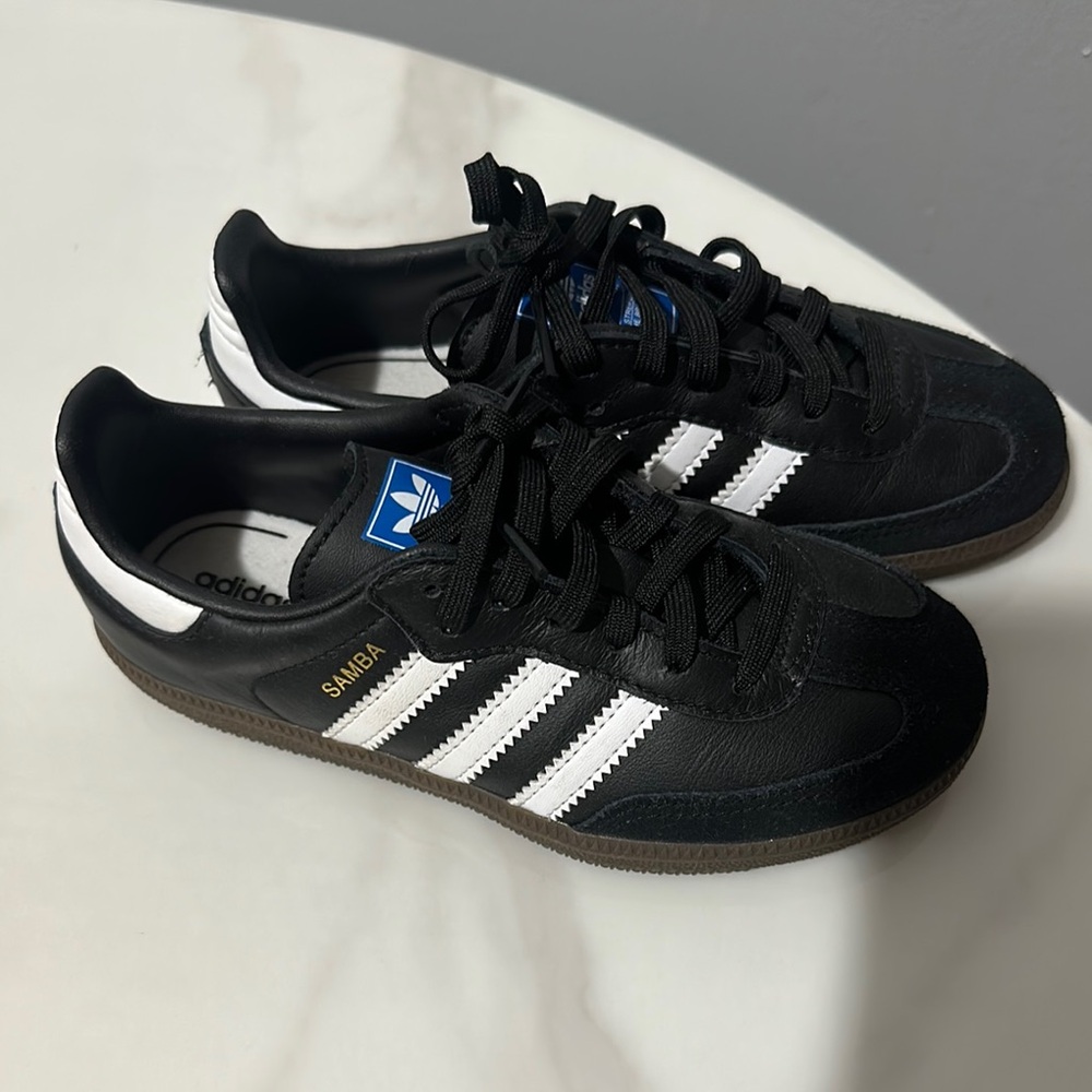 Adidas Samba Black and White Sneakers